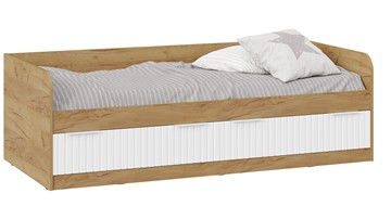 Кроватка ТриЯ Хилтон Тип 1 900 (Дуб Крафт Золотой/Белый матовый) в Пскове