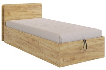 Кроватка с подъемным механизмом Юниор 90х200 (дуб крафт золотой) в Пскове