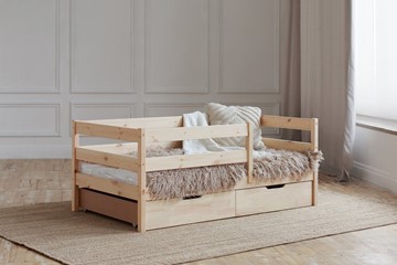 Кровать детская Софа с ящиками, без покраски в Пскове