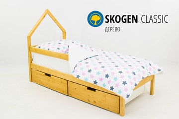Кровать-домик детская мини Skogen дерево в Пскове