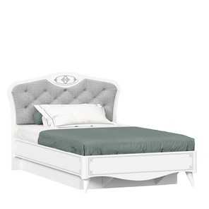 Кровать полутороспальная с подъёмным механизмом Элис 1200 (Белый) ЛД.532.090.000.002 в Пскове