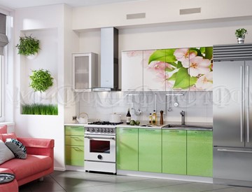 Кухонный гарнитур фотопечать Яблоневый цвет 1,7 в Пскове