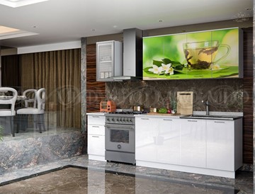 Кухонный гарнитур фотопечать Чай мята 2,0 в Пскове