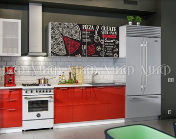 Готовая кухня фотопечать Пицца 1,8 в Пскове