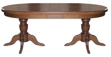Деревянный стол 2,0(2,5)х1,1 на двух тумбах, (патина) в Пскове
