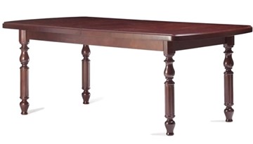 Деревянный стол на кухню 2,0(3,0)х1,1 на четырех ножках, (патина) в Пскове