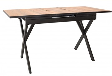 Кухонный стол раскладной Илком Стайл № 11 (1100/1500*700 мм.) столешница пластик, форма Форте, с механизмом бабочка в Пскове