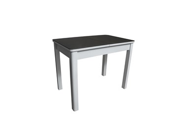 Стеклянный стол Айсберг-1СТ белое-черное в Пскове