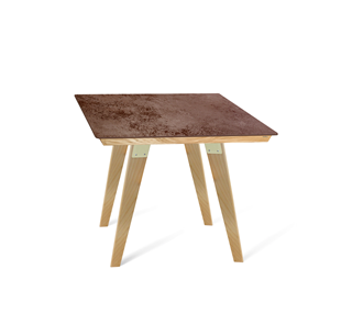 Керамический кухонный стол SHT-TU16 (4 шт.)/ТT8 60/60 (прозрачный лак/прозрачный лак/коричневая сепия) в Пскове