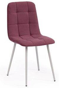 Обеденный стул CHILLY MAX 45х54х90 сливовый 16/белый арт.18286 в Пскове