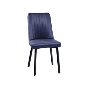 Обеденный стул Ретро С119 (отшив полоска, опора - профиль цвет под хром) в Пскове