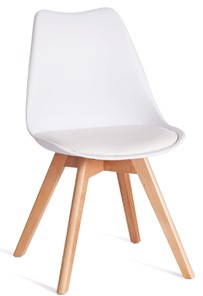 Обеденный стул TULIP (mod. 73-1) 47,5х55х80 белый арт.20220 в Пскове