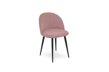 Обеденный стул Brendoss Лайт розовый черные ножки в Пскове