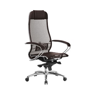 Кресло офисное Samurai S-1.04, темно-коричневый в Пскове