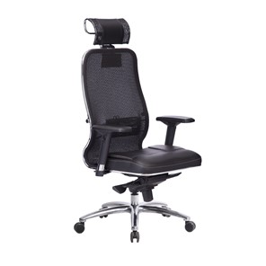 Офисное кресло Метта Samurai SL-3.04, черный плюс в Пскове