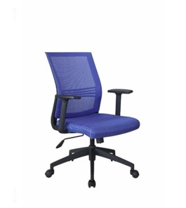 Офисное кресло Riva Chair 668, Цвет синий в Пскове