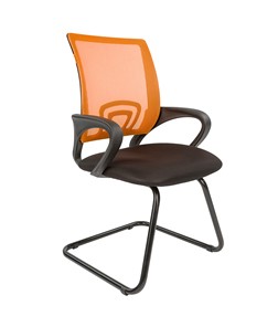 Кресло офисное CHAIRMAN 696V, цвет оранжевый в Пскове