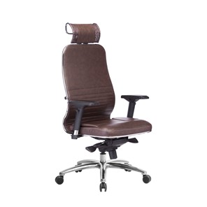 Офисное кресло Samurai KL-3.04, темно-коричневый в Пскове