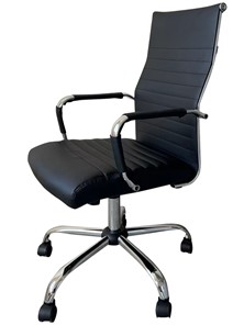 Кресло компьютерное C039D черный в Пскове