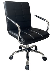 Кресло компьютерное C8545  BLACK (чёрный) в Пскове