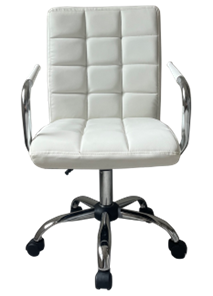 Кресло компьютерное C8545 белый в Пскове