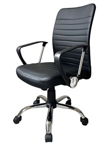 Кресло компьютерное С 161 W черный в Пскове