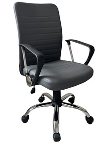 Кресло компьютерное С 161 W серый в Пскове