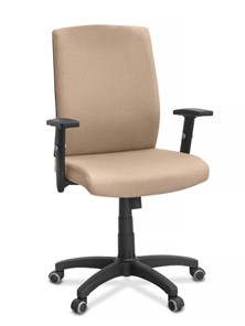 Кресло офисное Alfa A/MK/1D, ткань Bahama / бежевая в Пскове