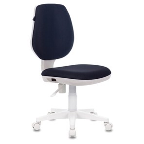 Офисное кресло BRABIX "Fancy MG-201W", без подлокотников, пластик белый, серое, 532412, MG-201W_532412 в Пскове