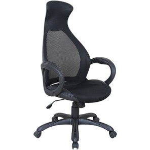 Кресло Brabix Premium Genesis EX-517 (пластик черный, ткань/экокожа/сетка черная)   531574 в Пскове