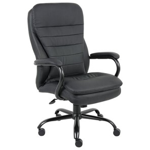 Офисное кресло BRABIX PREMIUM "Heavy Duty HD-001", усиленное, НАГРУЗКА до 200 кг, экокожа, 531015 в Пскове