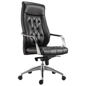 Офисное кресло BRABIX PREMIUM "Sonata EX-754", мультиблок, алюминий, экокожа, черное, 532491 в Пскове