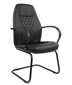 Кресло офисное CHAIRMAN 950V LT Экокожа черная в Пскове