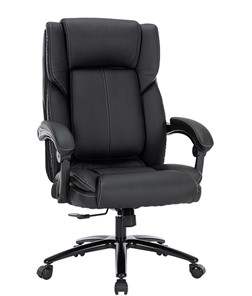 Кресло компьютерное CHAIRMAN CH415 эко кожа черная в Пскове