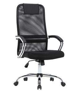 Кресло офисное CHAIRMAN CH612 Сетчатый акрил / Ткань стандарт / Экокожа, черный в Пскове