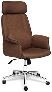 Офисное кресло CHARM ткань, коричневый/коричневый , F25/ЗМ7-147 арт.13340 в Пскове
