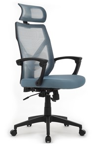 Кресло офисное Design OLIVER W-203 AC, Синий в Пскове