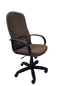 Кресло офисное Менеджер коричневый в Пскове
