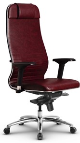 Офисное кресло Metta L 1m 38K2/4D мультиблок, нижняя часть 17838 бордовый в Пскове