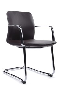 Кресло офисное Plaza-SF (FK004-С11), темно-коричневый в Пскове