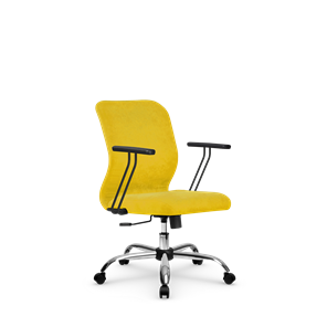 Компьютерное кресло SU-Mr-4/подл.109/осн.003  желтый в Пскове