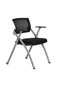 Офисное кресло складное Riva Chair 462E (Черный) в Пскове