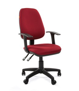 Офисное кресло CHAIRMAN 661 Ткань стандарт 15-11 красная в Пскове