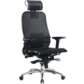 Офисное кресло Samurai S-3.04, черный плюс в Пскове