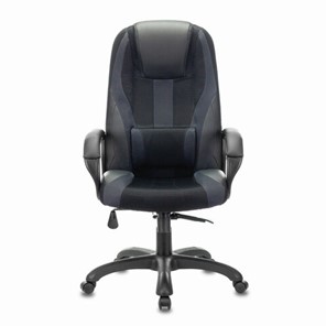 Компьютерное кресло Brabix Premium Rapid GM-102 (экокожа/ткань, черное/серое) 532105 в Пскове