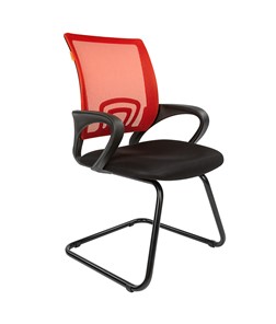 Офисное кресло CHAIRMAN 696V, цвет красный в Пскове