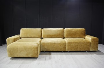 Угловой диван с оттоманкой Бостон 3510х1700 мм в Пскове