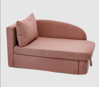 Мягкий диван левый Тедди розовый в Пскове