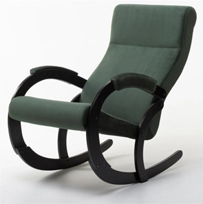 Кресло-качалка Корсика, ткань Amigo Green 34-Т-AG в Пскове