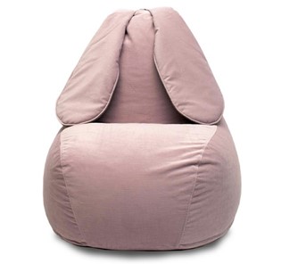 Кресло-мешок Зайка (длинные уши), розовый в Пскове